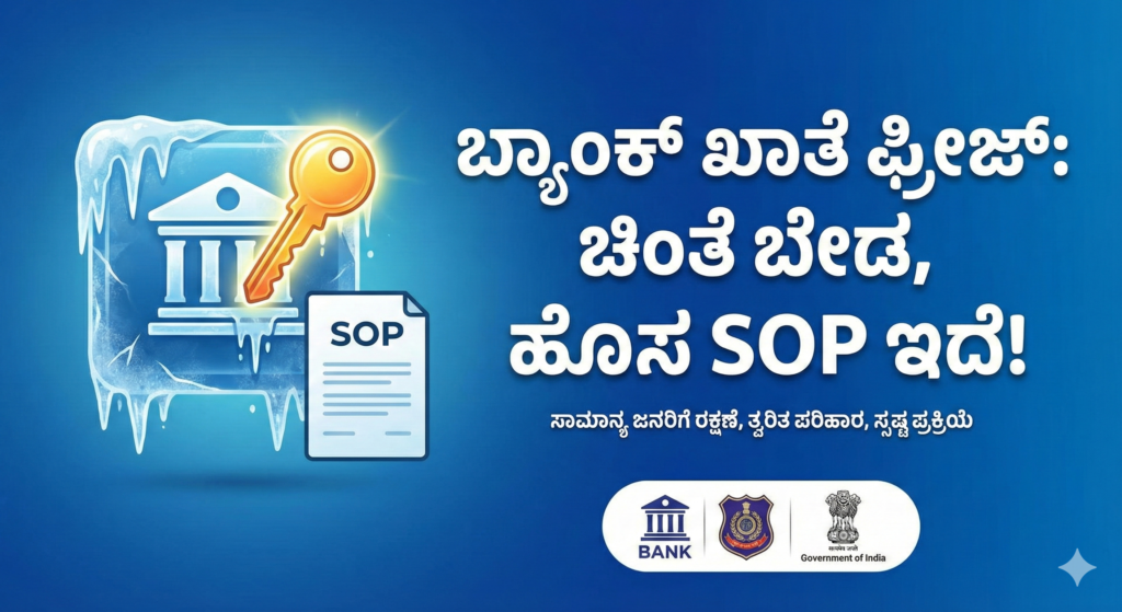 ಖಾತೆ ಫ್ರೀಜ್